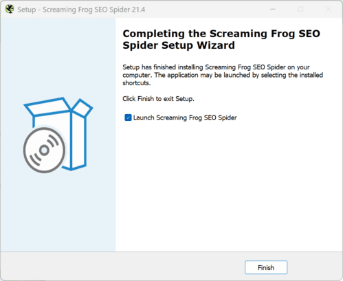 Screaming Frogのインストール方法6